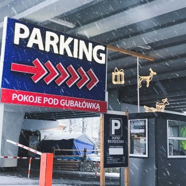 Najbardziej Świąteczny parking w Zakopanem!